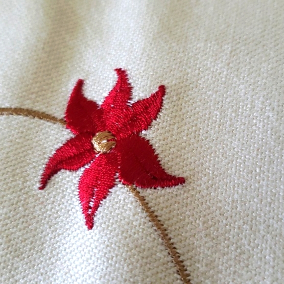 NWOT Table Runner Multicolor  Embroidered Beautiful Floral Design. 71/14 Inches - Picture 8 of 12